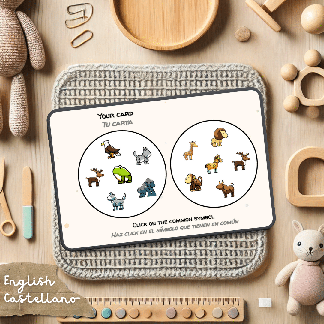 Spot it! Animals - Animales