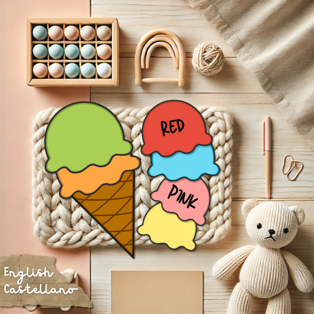 Ice Cream Colour GAME - Helados de colores