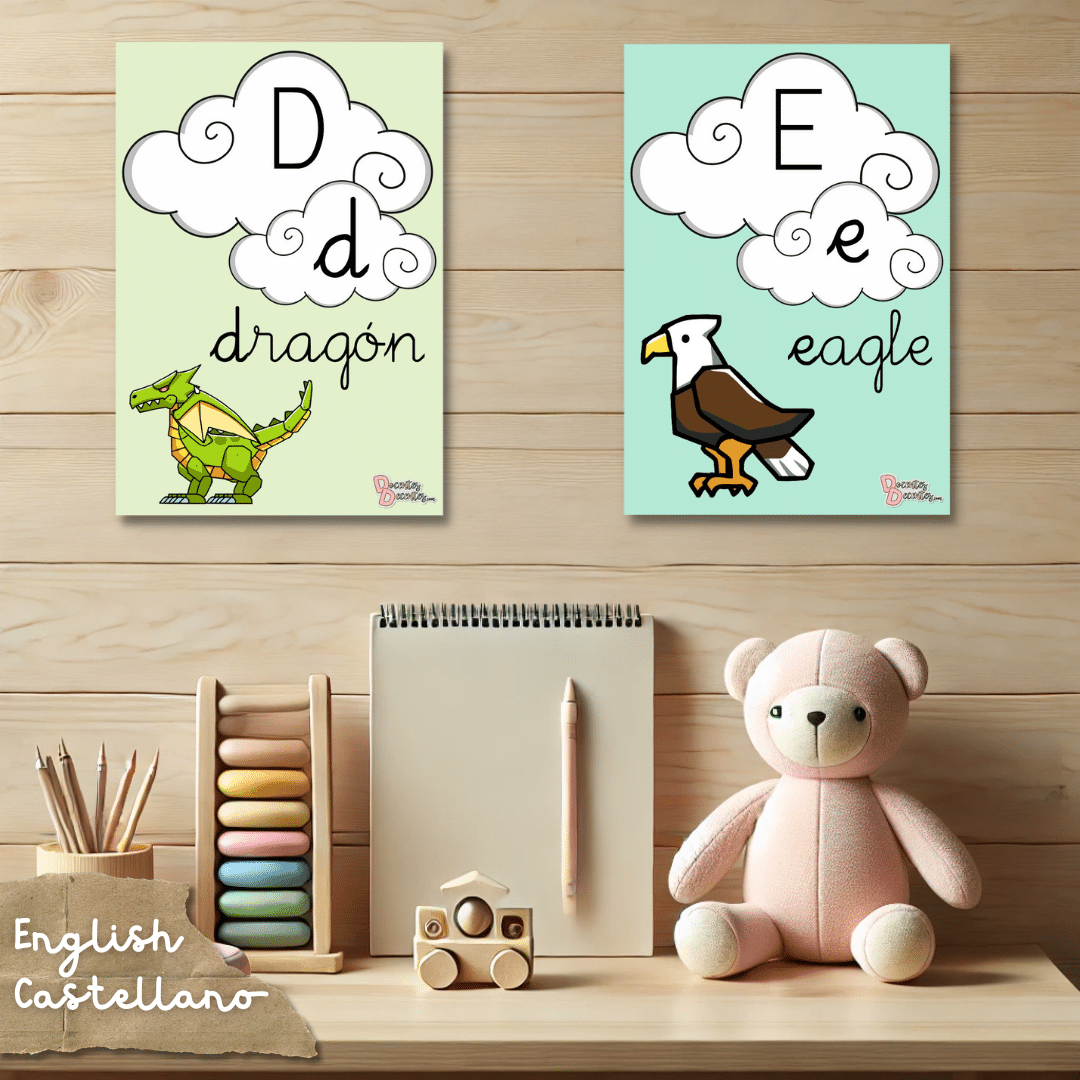 Alphabet Posters - Pósteres del abecedario