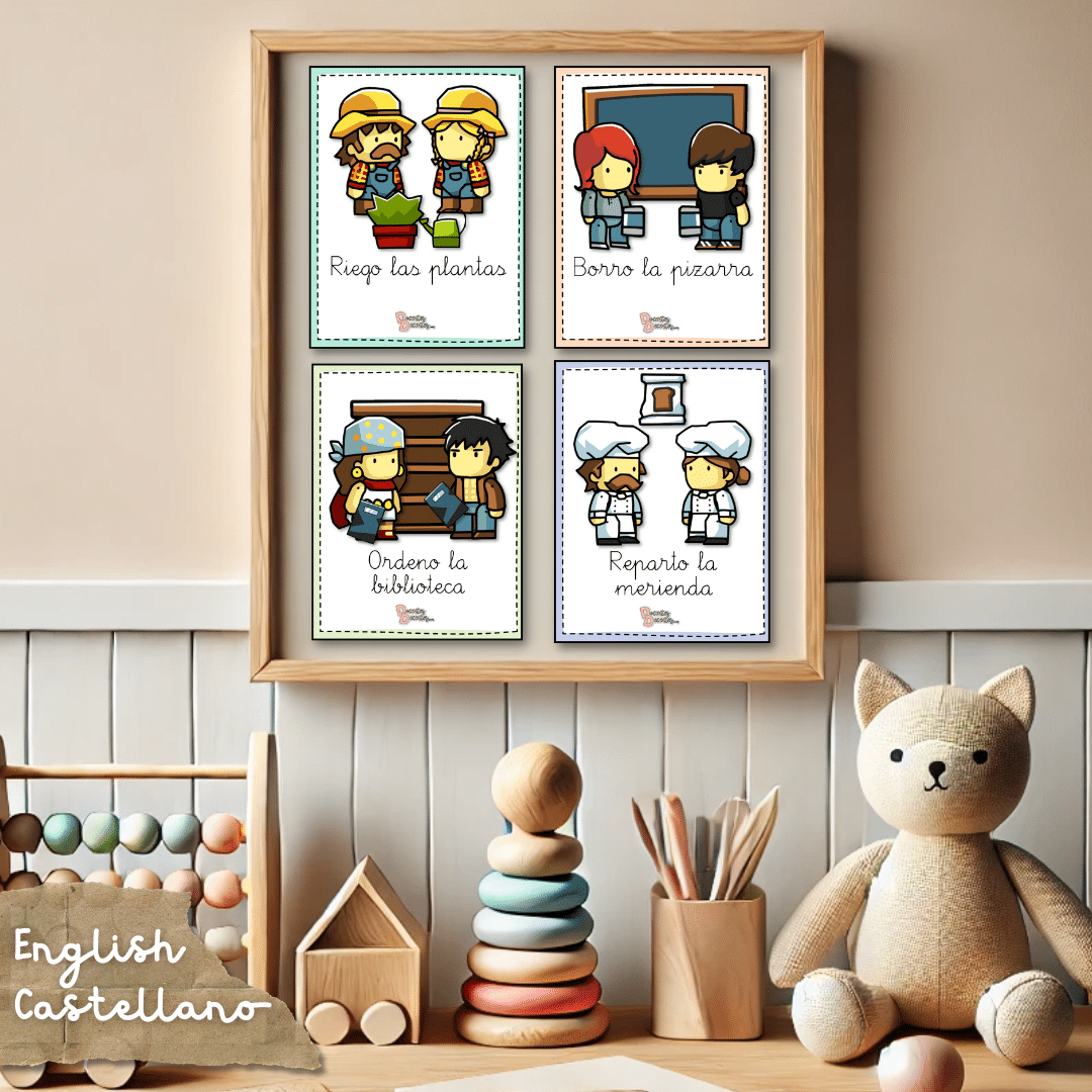 Class Job Cards - Tarjetas de encargos