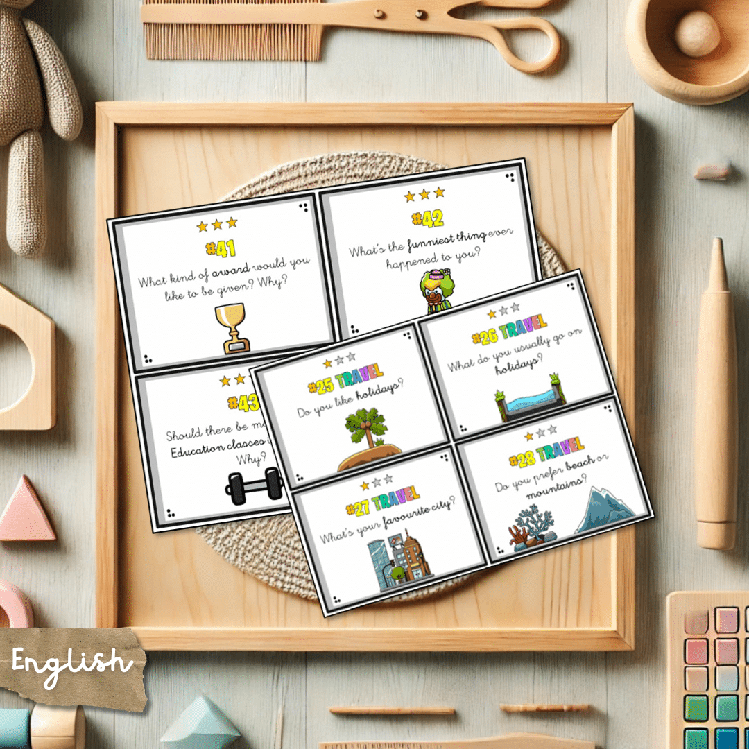 Journal Prompts - Speaking Cards
