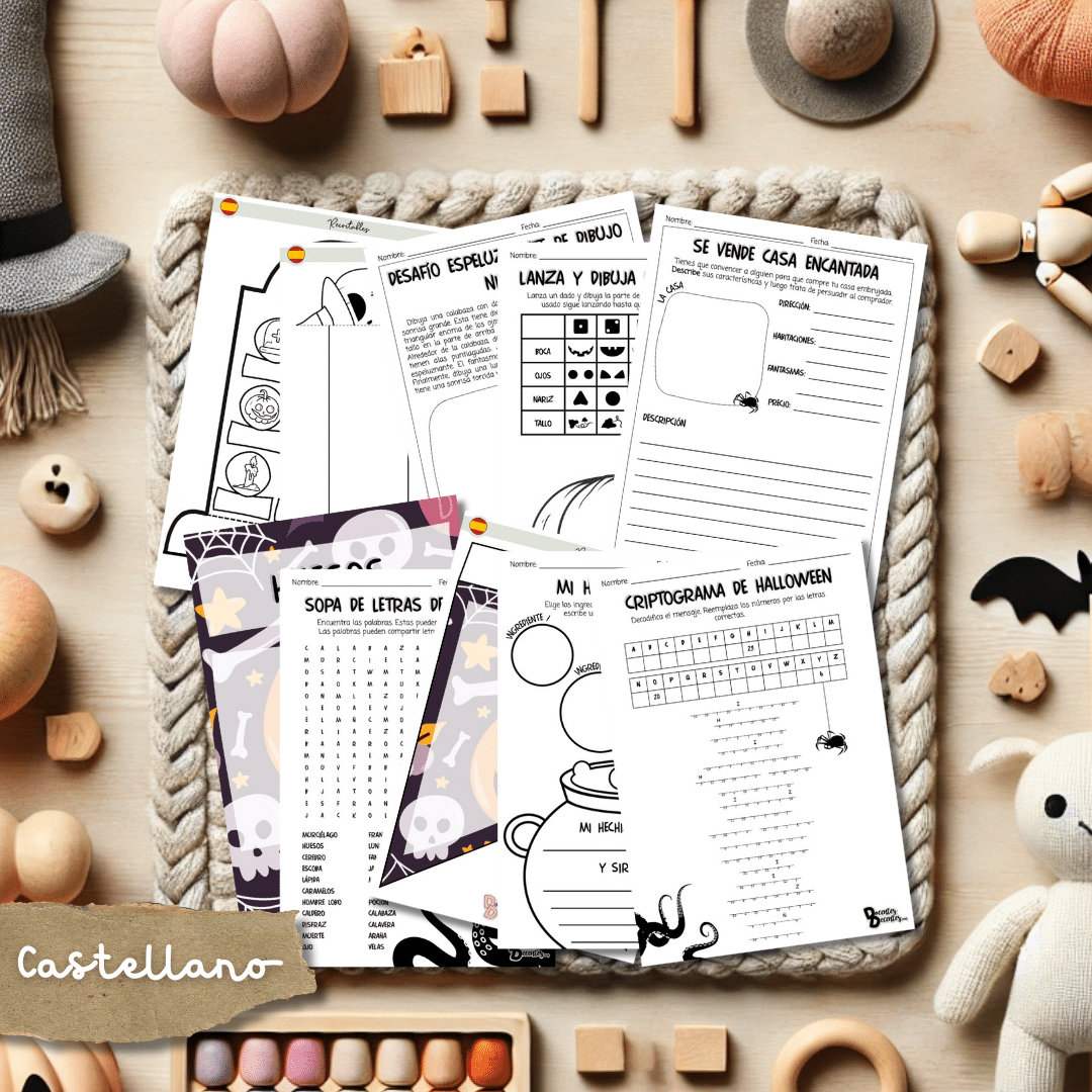 Pack de actividades de Halloween