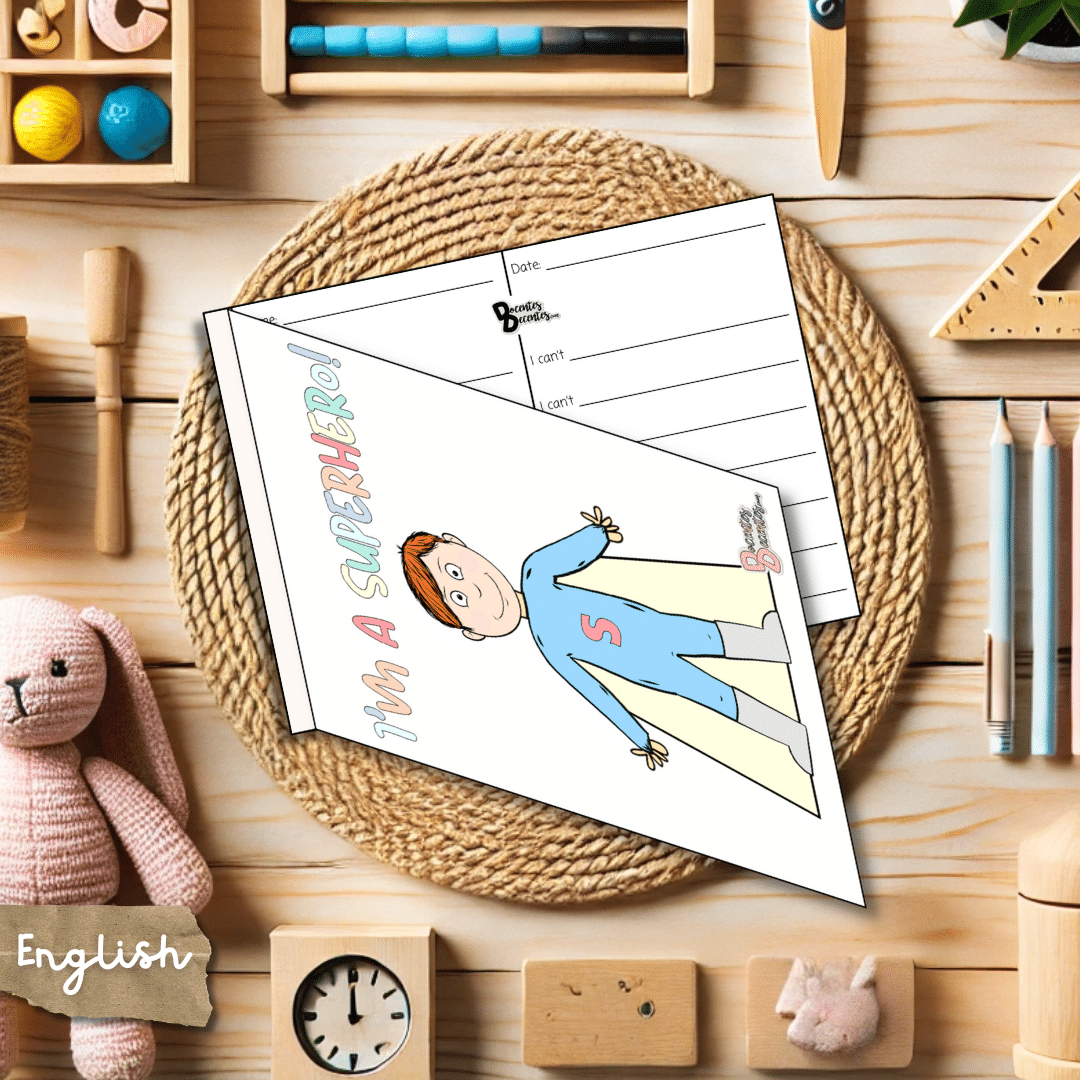 Can & Can't Drop-Down Worksheet - I'm a superhero!