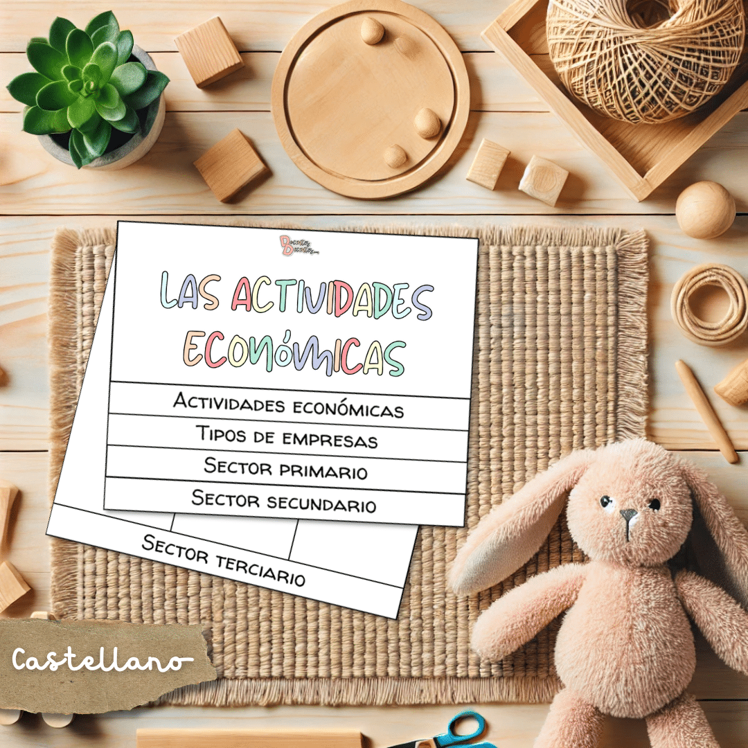 PLEGABLE de la actividad económica y sectores económicos