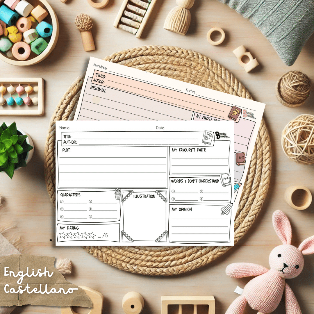 Plantilla para resumir un libro - Book review template