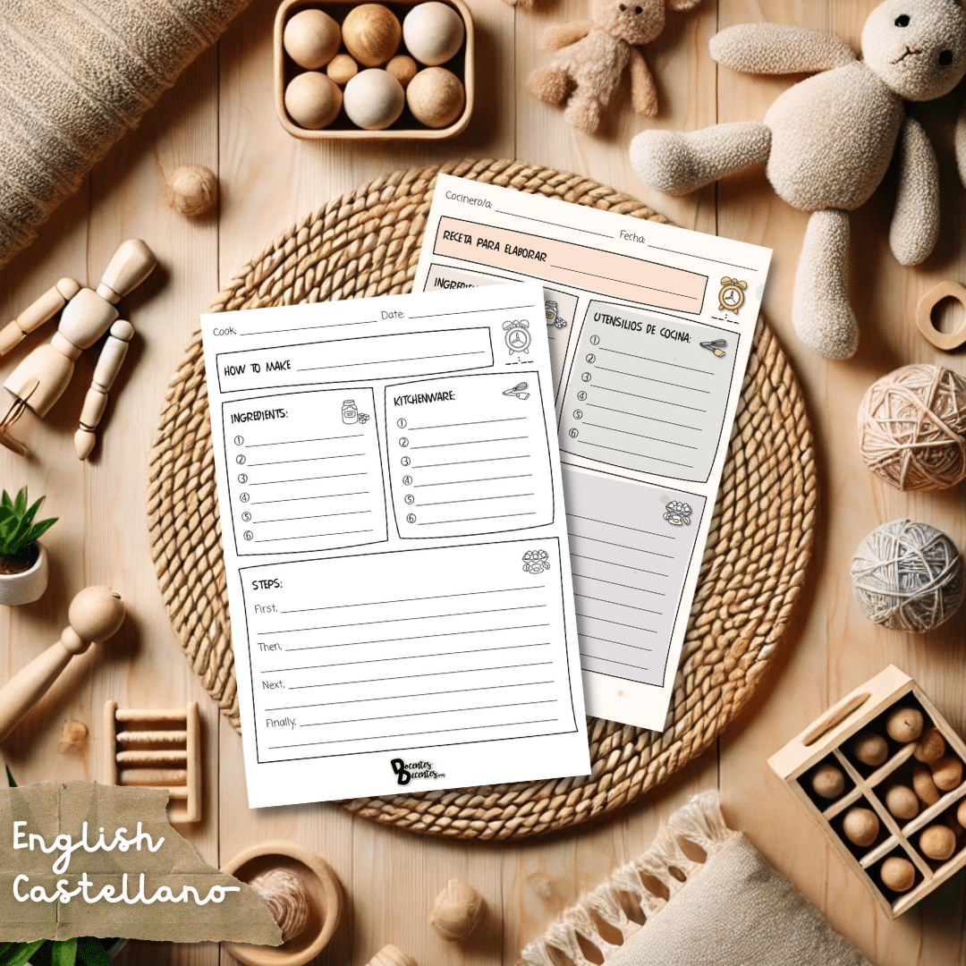 Plantilla para receta - Recipe template